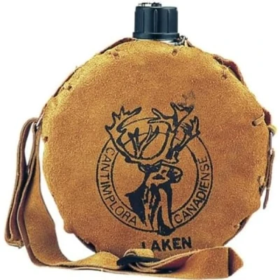 Imagen de Laken Cantimplora de Aluminio 1L con Funda Beige Piel