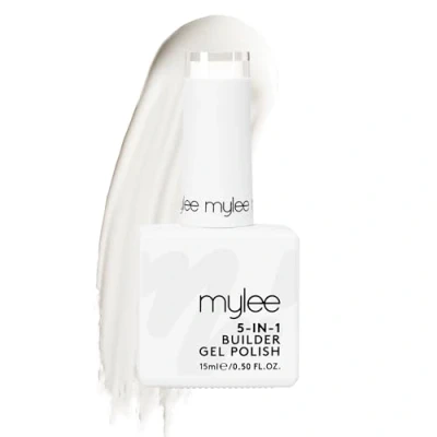 Imagen de Mylee Builder Gel Fortalecedor 5 en 1 15ml, Esmalte de Uñas UV/LED, Puntas y Extensiones, Decoración Uñas, Calcomanías Joyas, Reparación Profesional Manicura (White)