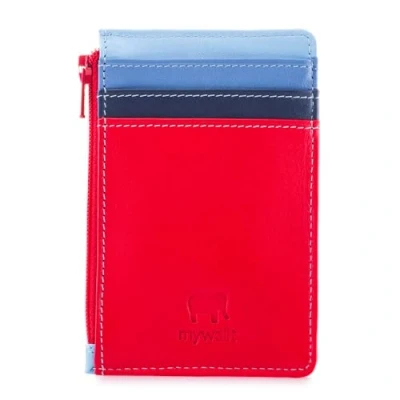 Imagen de mywalit Credit Card Holder w/Coin Purse, Accesorio de Viaje Billetera Unisex Adulto, Azul Cobalto, Talla única