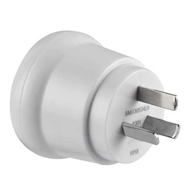 Imagen de Electraline 70044, Adaptador de Viaje Alemania/Italia/Suiza a Australia/China