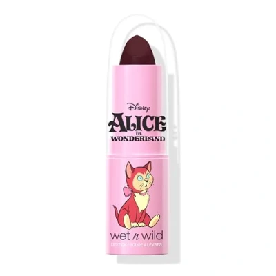 Imagen de Wet n Wild Rossetto di Alice nel Paese delle Meraviglie, ad Alta Pigmentazione e Lunga Durata per un Finish Satinato Setoso, Arricchito con Vitamina E, Tono Curtsy