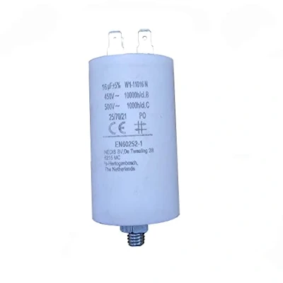 Imagen de Condensador para motor de arranque 16uF 450V 50/60 Hz 4 terminales