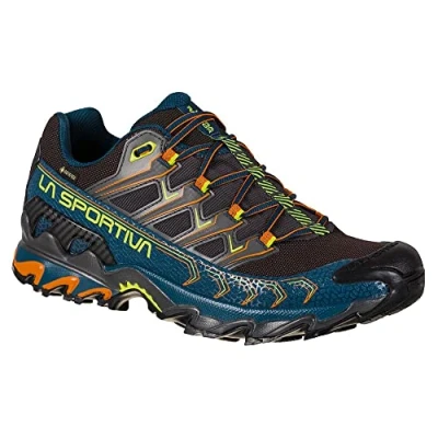 Imagen de La Sportiva Ultra Raptor II GTX Zapatillas de senderismo, Hombre, Talla: 45, Storm blue/lime punch Zapatos
