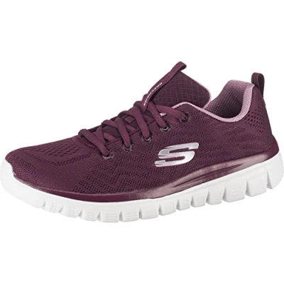Imagen de Skechers Zapatillas Graceful Get Connected para mujer, Vino, 36 EU