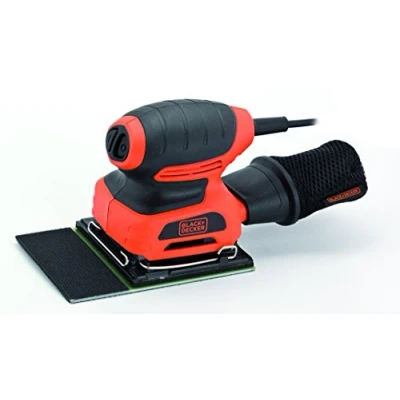 Imagen de BLACK+DECKER KA401LA Lijadora Orbital 170W 1 4 Hoja con Accesorio para persianas mallorquinas