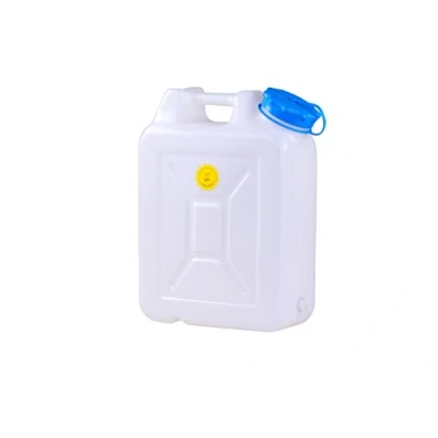 Imagen de Hünersdorff GmbH Bidón de cuello ancho 22 L, PEAD natural, con protección UV