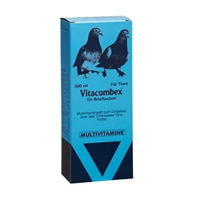 Imagen de Quiko Vitacombex BT 500ml Zumo multivitamínico para Palomas de competición un aporte óptimo vitaminas