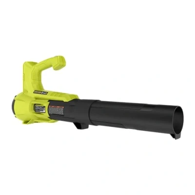 Imagen de RYOBI Soplador Turbo Jet 18V ONE+ Velocidad Max. Soplado 145 km/h Caudal Aire máx. 7,1 m3/min Limpieza de Hojas, Escombros, Jardines Pequeños y Medianos (sin Batería ni Cargador) RY18BLA 0