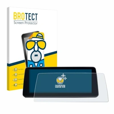 Imagen de BROTECT Protector Pantalla Anti Reflejos para BMW 5 G30/G31 2017 2019 Película Mate Huellas