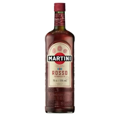Imagen de MARTINI Rosso Red Vermouth Aperitivo, 15% ABV, 100cl / 1L, Vermut dulce con infusión de hierbas regionales