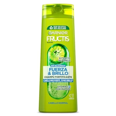 Imagen de Garnier Fructis Fuerza y Brillo Champú Pelo Normal 360 ml