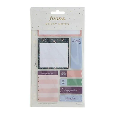 Imagen de Filofax Notas adhesivas para jardín, rosa, 95 mm x 164