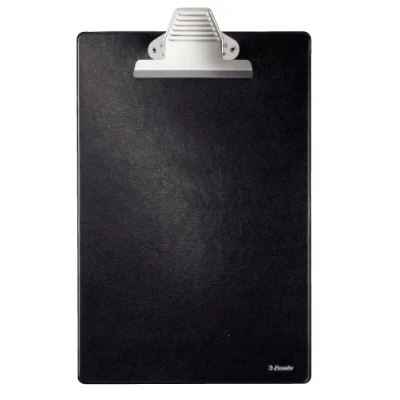 Imagen de Esselte Carpeta con pinza, Gran capacidad, 200 hojas A4, Negro, 604037