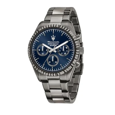 Imagen de Maserati Reloj para Hombre, Colección Competizione, en Acero Inoxidable, PVD Gris, con Correa de Inoxidable R8853100019