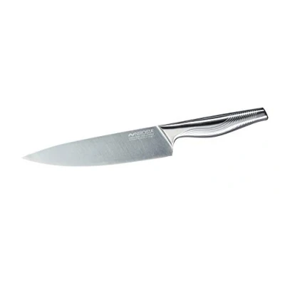 Imagen de Cuchillo cocina profesional verdura japones de gran tamaño, chef 21 35cm, enterizo antideslizante Swing 1ud (43718)
