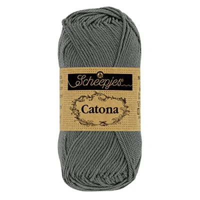 Imagen de Scheepjes 501 Antracita Catona Hilo 1x50g