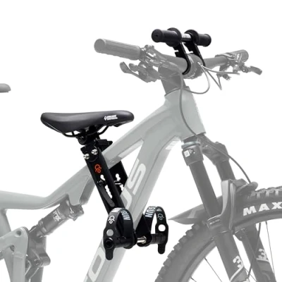 Imagen de Juego de Accesorios Sillín y Manillar para Niños Shotgun Kids MTB Completo Bicicleta Montar en la Parte Delantera 2 a 5 Años (hasta 48 Libras)