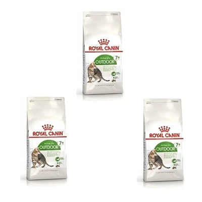 Imagen de ROYAL CANIN OUTDOOR 7+ 400 g Alimento seco para gatos mayores que viven en el exterior Puede ayudar a la función renal y del tracto urinario
