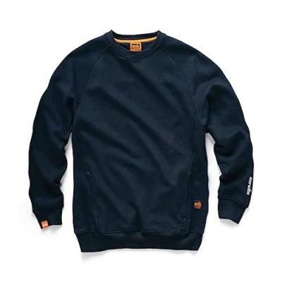 Imagen de Scruffs Sudadera Eco Worker para Hombre, Color Azul Marino, Talla L (T55446),