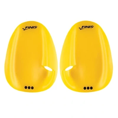 Imagen de FINIS Agility Paddles (Floating) Tubo Frontal de Natación, Unisex Adulto, Amarillo, Large