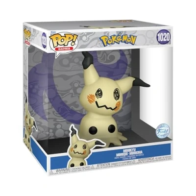 Imagen de Funko Pop! Jumbo: Pokemon Mimikyu Figura de Vinilo Coleccionable Idea Regalo Mercancia Oficial Juguetes para Niños y Adultos Video Games Fans Muñeco Coleccionistas Exposición