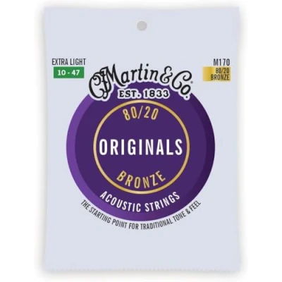 Imagen de Martin M170 Cuerda para guitarra de bronce, 10 14 23 30 39 47