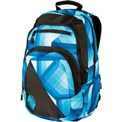 Imagen de Nitro Snowboards Stash Backpack Mochila, tamaño geo ocean, color ocean