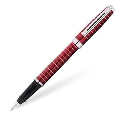 Imagen de Sheaffer Prelude Merlot Lacquer w/Horizontal Line Engraving Rollerball Pen