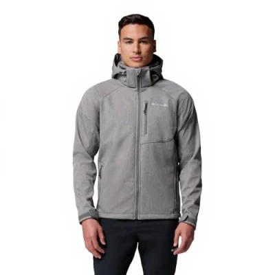 Imagen de Columbia Men&#039;s Cascade Ridge 3 Softshell, Softshell Jacket, Charcoal Heather, S