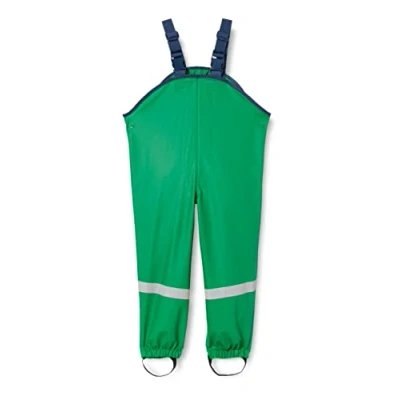 Imagen de Playshoes Lined Rainpants GEFÜTTERTE Regenhose Unisex Pantalones impermeables para niños, Talla: 80, Grün