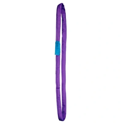 Imagen de PONSA Eslinga de elevación Bucle Doble Capa para 1.000 kg Longitud: 5m, Ancho: 3cm. Sistema Patentado PONSAGARD con protección contra abrasión y Corte.