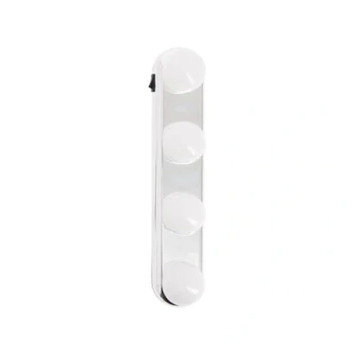 Imagen de Xanlite ECM200PW Lámpara de espejo LED, 200 lúmenes, modo fijación por ventosas, tornillos (no incluidos), color blanco neutro