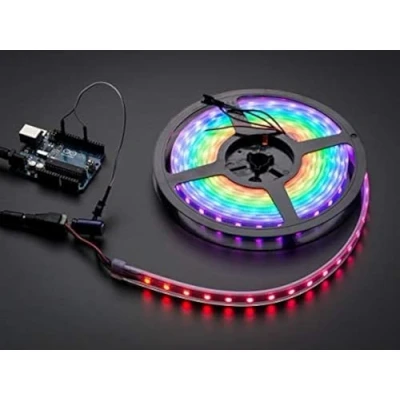Imagen de Adafruit NeoPixel Digital RGB LED Weatherproof Strip 60 1m, [Importado de Reino Unido]