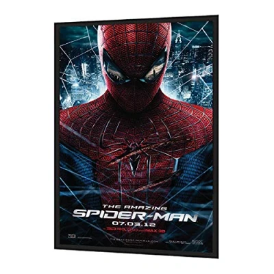 Imagen de Marco de aluminio para publicidad, caja luz LED, soporte cartel película (68 x 101 cm)