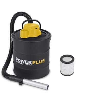 Imagen de Juego de aspirador cenizas y filtro para chimenea, cenizas, boquilla aluminio, 1200 W