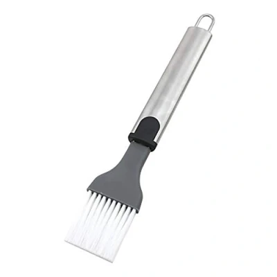 Imagen de Fackelmann Pincel Pasteleria Carolina acero inox, polipropileno, color negro e inox. 1 ud.
