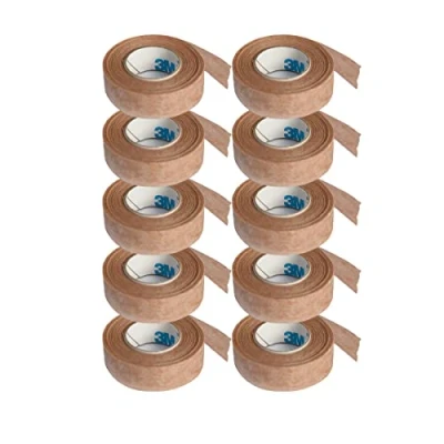 Imagen de 3M Micropore Tape, hipoalergénico, marrón claro (1,25 cm x 9,1 m, 10 unidades)