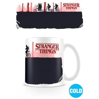 Imagen de Pyramid International Stranger Things Taza Termosensible Upside Down, 320ml
