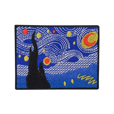 Imagen de Finally Home Vincent Van Gogh Parche termoadhesivo para planchar