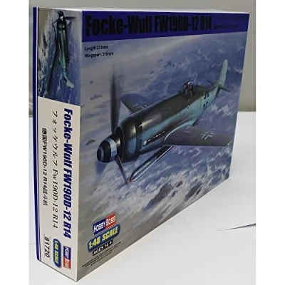 Imagen de Hobbyboss 01:48 Escala Kit Asamblea Focke Wulf FW190D 12 R14