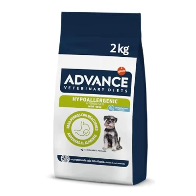 Imagen de Advance Veterinary Diets Hypoallergenic &amp; Gastroenteric, Pienso para Perros Mini, 2kg