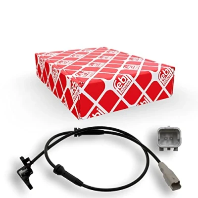 Imagen de FEBI BILSTEIN 37781 Sensor de ABS Eje trasero izquierda, trasero, derecha con tornillo PEUGEOT: 307 SW, CC, Familiar