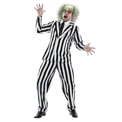 Imagen de Fun Shack Disfraz Fantasma Hombre, Disfraces Peliculas, De Adulto, Fantasma, Halloween Hombre Talla M