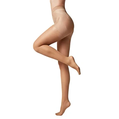 Imagen de Conte elegant Medias moldeadoras de mujer con efecto push up lisas X PRESS 40 color marrón talla 5