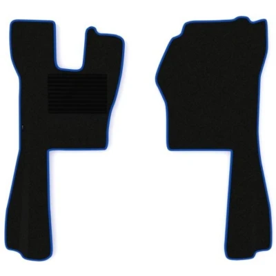 Imagen de F CORE MT16 BLUE Juego de alfombrillas suelo textil delante 2 Azul