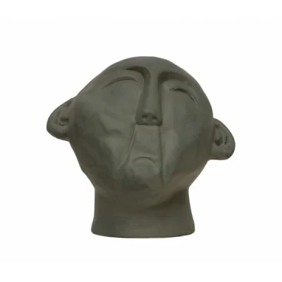Imagen de Bloomingville Busto, Terracota, Negro, 7 Pulgadas de Largo x 6 Ancho Alto