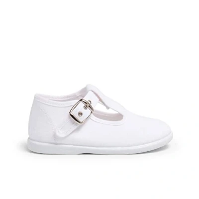 Imagen de Pisamonas Zapatos de bebé para niños, Talla: 20, Blanco