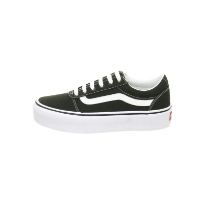 Imagen de Vans Ward Platform, Zapatillas Mujer, Canvas Black White, 39 EU