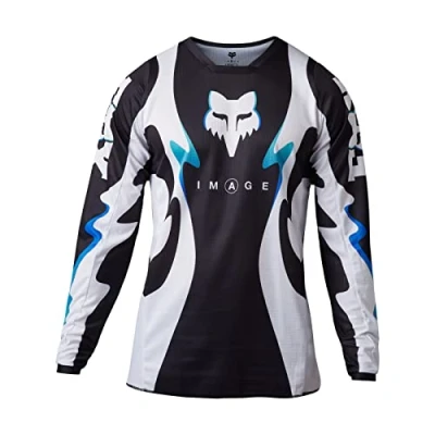 Imagen de Fox Racing 180 KOZMIK Jersey, Negro/Blanco, L para Hombre
