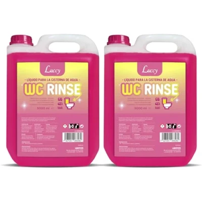 Imagen de LUCCY WC Rinse Aditivo para Cisterna del Inodoro Limpieza y Desinfección de la Taza (10 Litros)